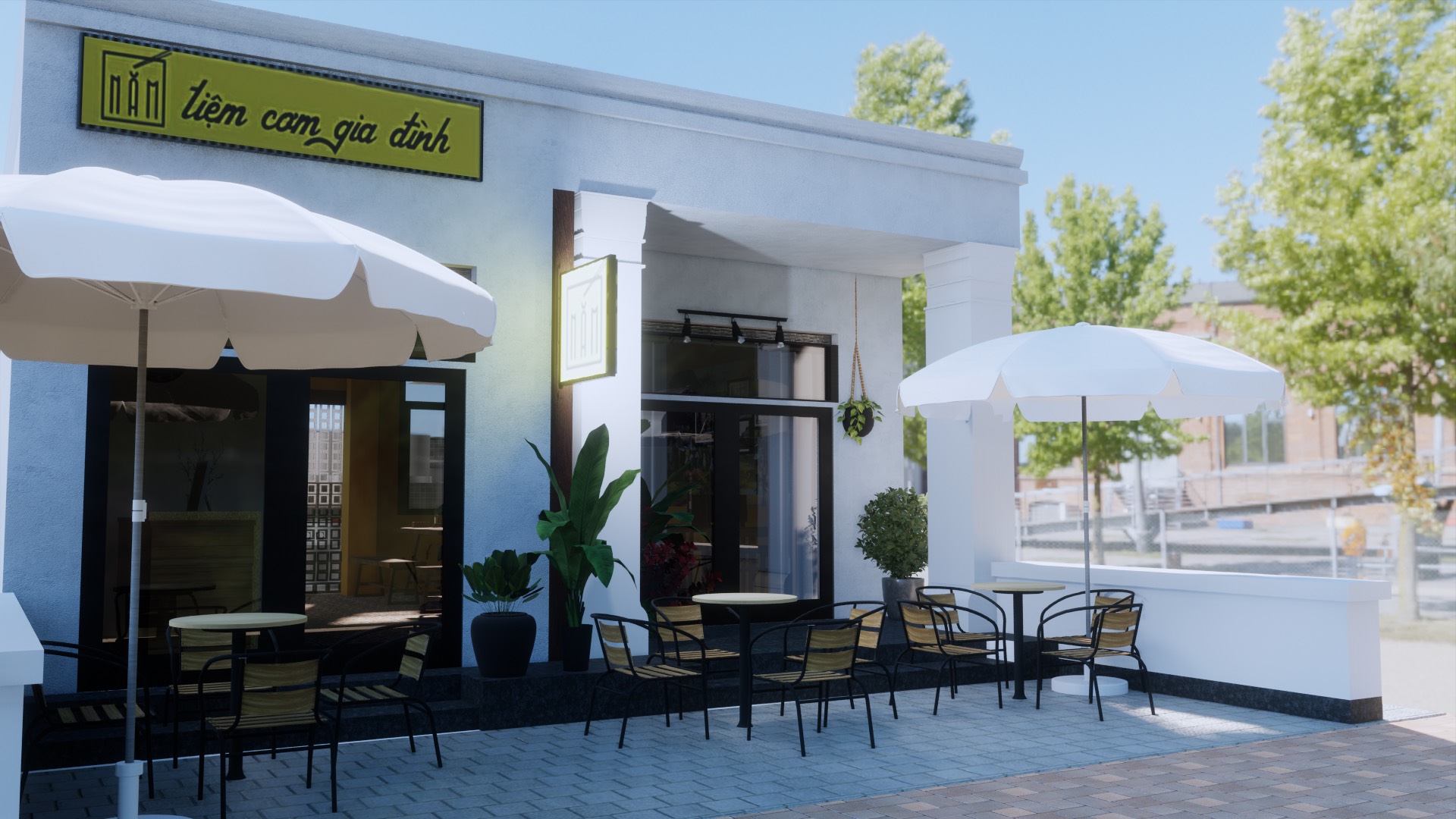 Thiết kế ngoại thất nhà đẹp 3D giá rẻ Thiết kế ngoại thất nhà đẹp 3D giá rẻ