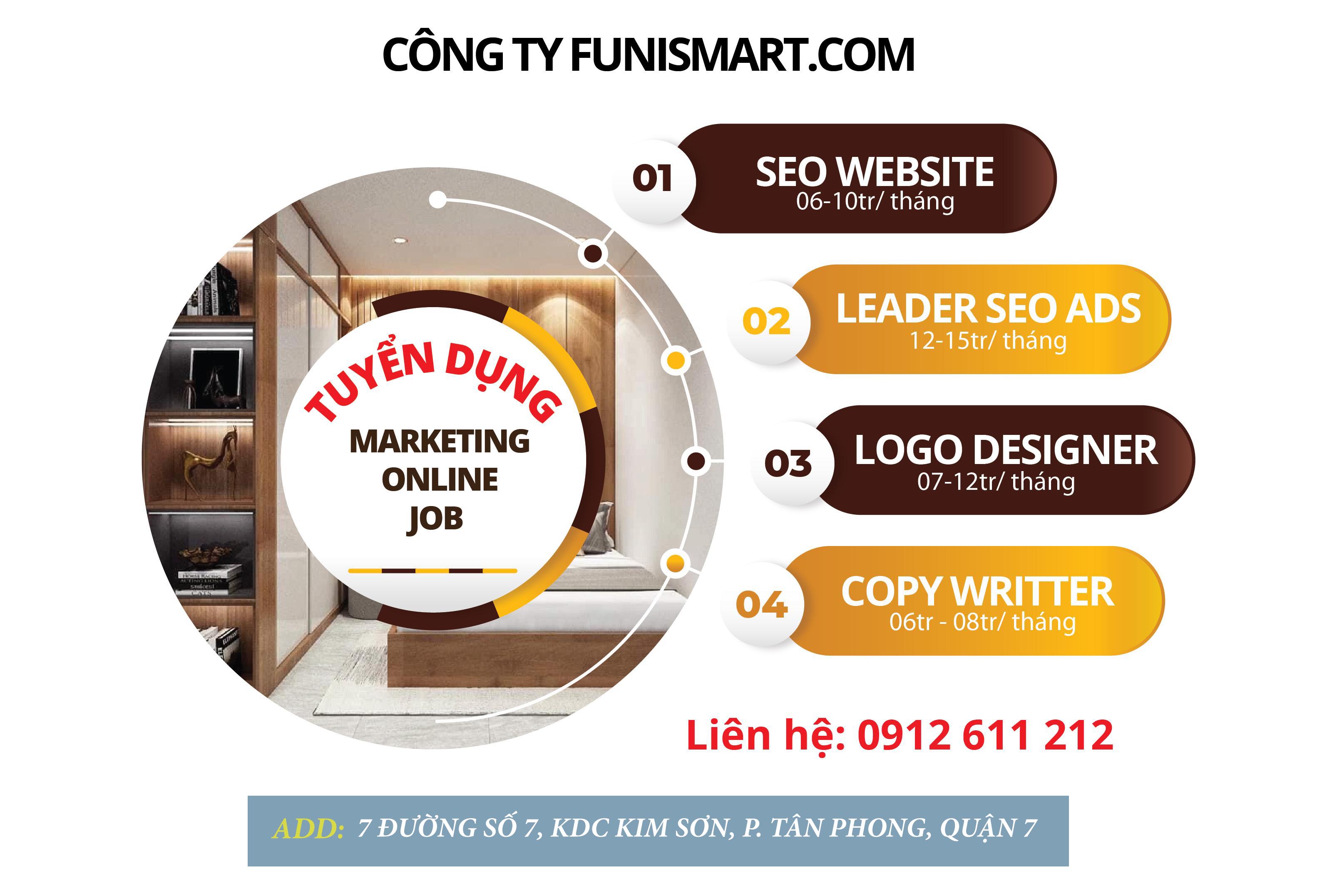 Work with Funismart tuyển dụng nhân sự